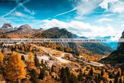 Tải về file tranh gốc canh tuyet tren dinh nui 529 (để in quảng cáo)