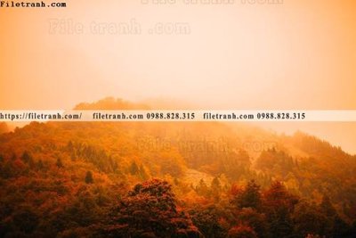 File tranh PSD canh tuyet tren dinh nui 543 chất lượng cao