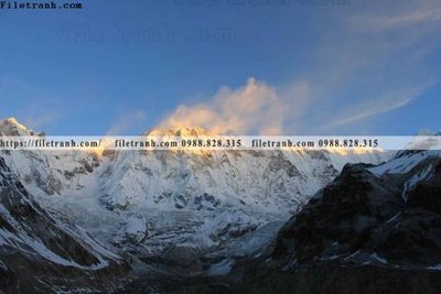 Tải file canh tuyet tren dinh nui 620 (gốc) in tranh tráng gương