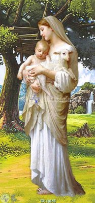 File tranh File gốc tranh công giáo CG148 (bản gốc) treo quán cafe