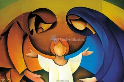 Tệp tin gốc File gốc tranh công giáo CG482 (dùng cho in ấn) chuyên nghiệp