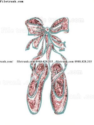 File tranh co gai nhay mua mau nuoc 540 (ảnh gốc) độ nét vượt trội