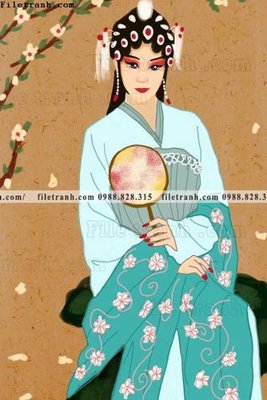 File in ấn co gai trung quoc trang diem mat Kinh kich 525 chuyên nghiệp