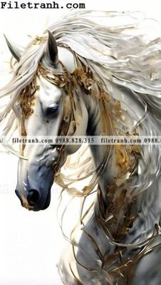 File tranh quảng cáo con ngua truu tuong moi 106 (download file gốc)