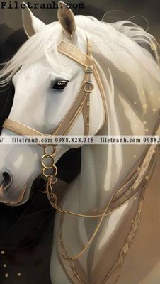 Chi tiết file tranh tráng gương con ngua truu tuong moi 134 (ảnh gốc)