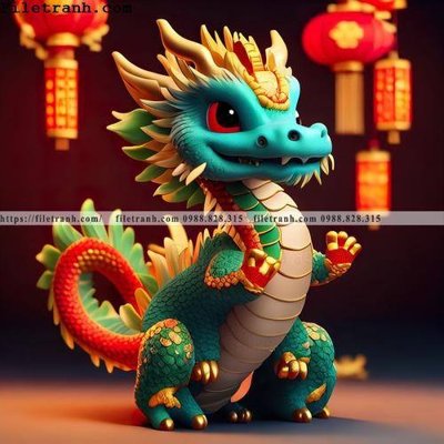 File PSD cung hoang dao tuoi Thin nam 2024 107 (chất lượng in ấn)