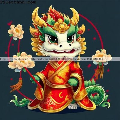 Hình ảnh file gốc in lụa cung hoang dao tuoi Thin nam 2024 127