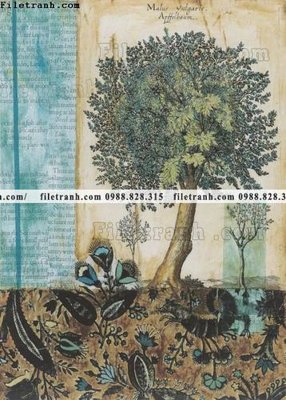 File tranh decor tranh bo tong hop 221 (ảnh gốc) in trần nhà