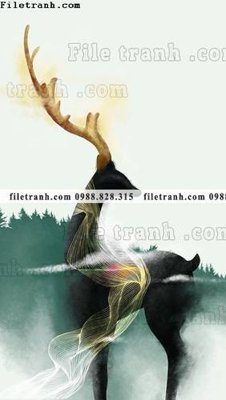 File PSD decor tranh bo tong hop 295 (bản gốc) cho nhà in