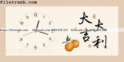 Tải file gốc dong ho trang tri nha hang dep 130 (để in lụa)