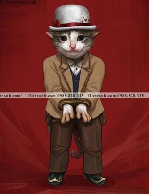 File gốc dong vat cao boi 100 (bản quyền) cho in ấn