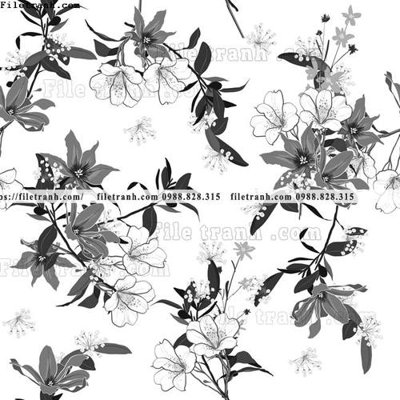 File tranh gốc dong vat va hoa trang nha 109 (bản đẹp) độc quyền