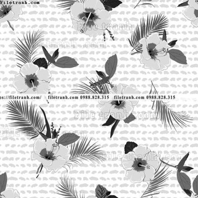 File gốc dong vat va hoa trang nha 147 (in lụa) chi tiết cao