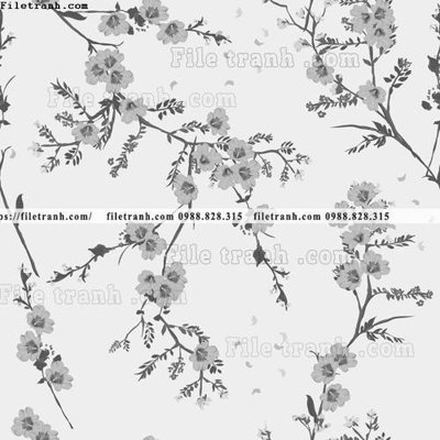 Download file gốc dong vat va hoa trang nha 191 (in lụa) cao cấp