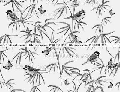 Tải file dong vat va hoa trang nha 264 (gốc) làm tranh trang trí