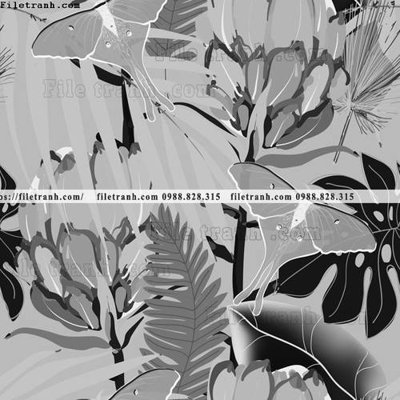 File gốc dong vat va hoa trang nha 279 (in mica) trang trí