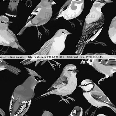 File tranh dong vat va hoa trang nha 311 (ảnh gốc) độc quyền