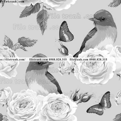 Tải file dong vat va hoa trang nha 326 (gốc) làm file in ấn