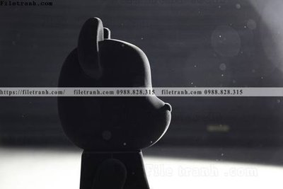 Tải file gốc gau KAWS tranh treo 527 (in không vỡ ảnh)