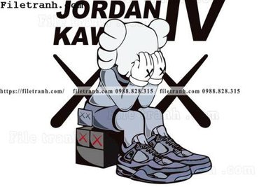 Download file gau kaws moi 124 (gốc) in mica bàn thờ