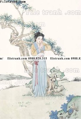 Hình ảnh file gốc in lụa hinh anh cac quy co trong trang phuc co xua 653