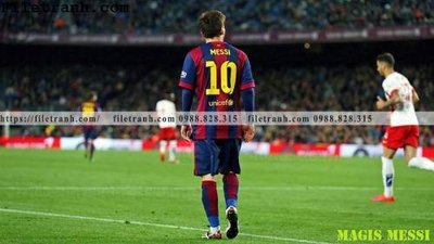 Hình ảnh file gốc hinh anh cau thu bong da Messi 302 cho in UV