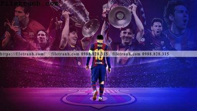 File gốc in ấn hinh anh cau thu bong da Messi 346 độ phân giải cao