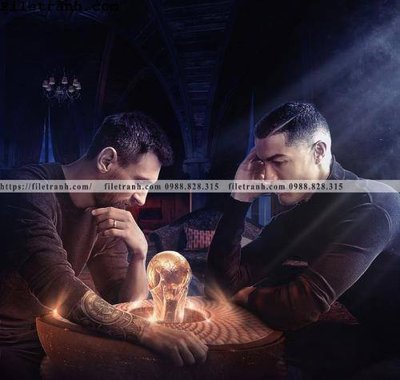 Hình ảnh file gốc in lụa hinh anh cau thu bong da Messi 393