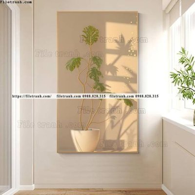 File tranh quảng cáo hinh anh cay xanh bong 5d 519 (download file gốc)