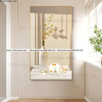 File tranh gốc hinh anh cay xanh bong 5d 527 chủ đề hiện đại