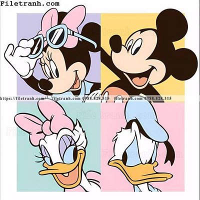 File gốc hinh anh chuot Mickey 122 (in tráng gương) hiện đại