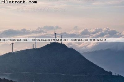 Tải file hinh anh dinh nui may va bien 205 (ảnh gốc) in gạch 3D