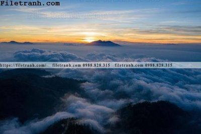 File PSD hinh anh dinh nui may va bien 242 (gốc) cho designer