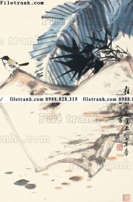 Tải file hinh anh hoa chim co 684 (gốc) in trên mọi chất liệu