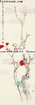 Ảnh gốc hinh anh hoa chim co 714 (nét căng) in mica