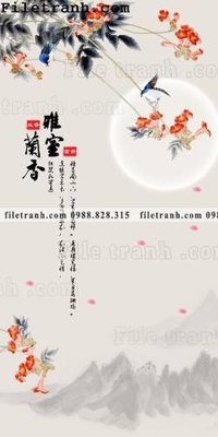 File PSD hinh anh hoa va chim doc loi vao 202 (chất lượng in ấn)