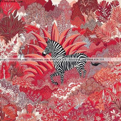 Mua file tranh gốc hinh anh khan quang co Hermes 531 tại Filetranh.com