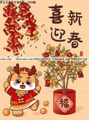 Download file gốc hinh anh le hoi don nam con Rong 129 (in lụa) cao cấp