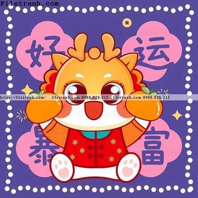 Tải file tranh hinh anh nam con Rong 2024 116 (gốc) tại Filetranh.com