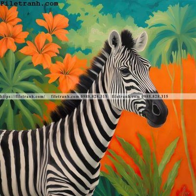 File tranh hinh anh ngua van va ngua 107 (file gốc) chủ đề phong thủy