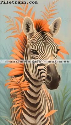 File tranh in mica hinh anh ngua van va ngua 133 (độ phân giải cao)