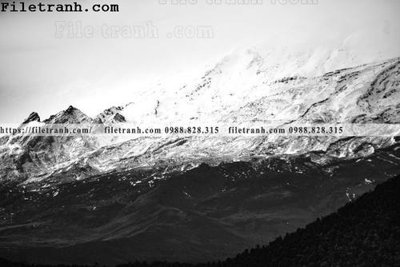 File tranh hinh anh nui den trang 183 (gốc) in backlit film