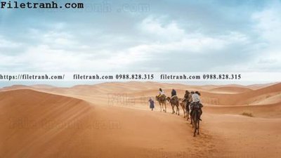 Mua file tranh gốc hinh anh phong canh sa mac yen tinh 140 tại Filetranh.com