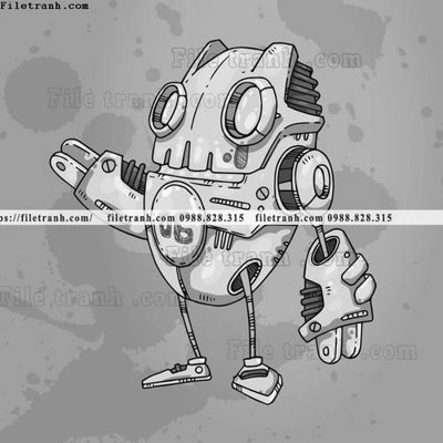 Tải file gốc hinh anh robot steampunk 1514 (in tráng gương) cao cấpFile gốc hinh anh robot steampunk 1514 (in ấn) phiên bản độc quyền
