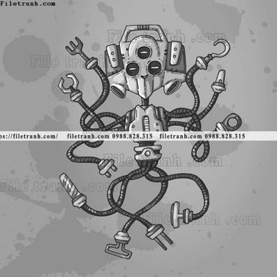 Tải file hinh anh robot steampunk 1533 (ảnh gốc) file TIFF