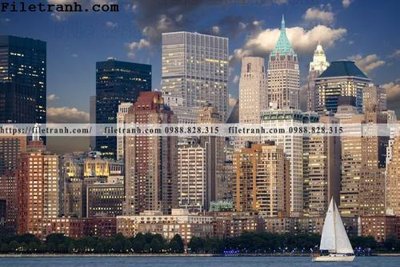 File tranh quảng cáo hinh anh thanh pho ngang dep 123 (download file gốc)