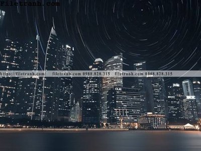 Hình ảnh file gốc in trần nhà hinh anh thanh pho ngang dep 147