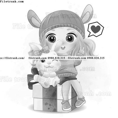 Tải file hinh anh vector co gai hoat hinh 1536 (gốc) làm file tranh quảng cáo