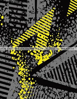 File gốc hinh hoc duong cong 126 (in tráng gương) ốp tường