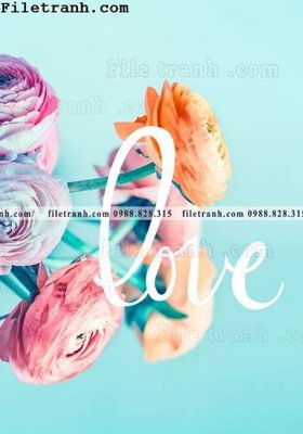 File tranh gốc hoa dep theo phong cach Bac Au 110 (bản đẹp) độc quyền